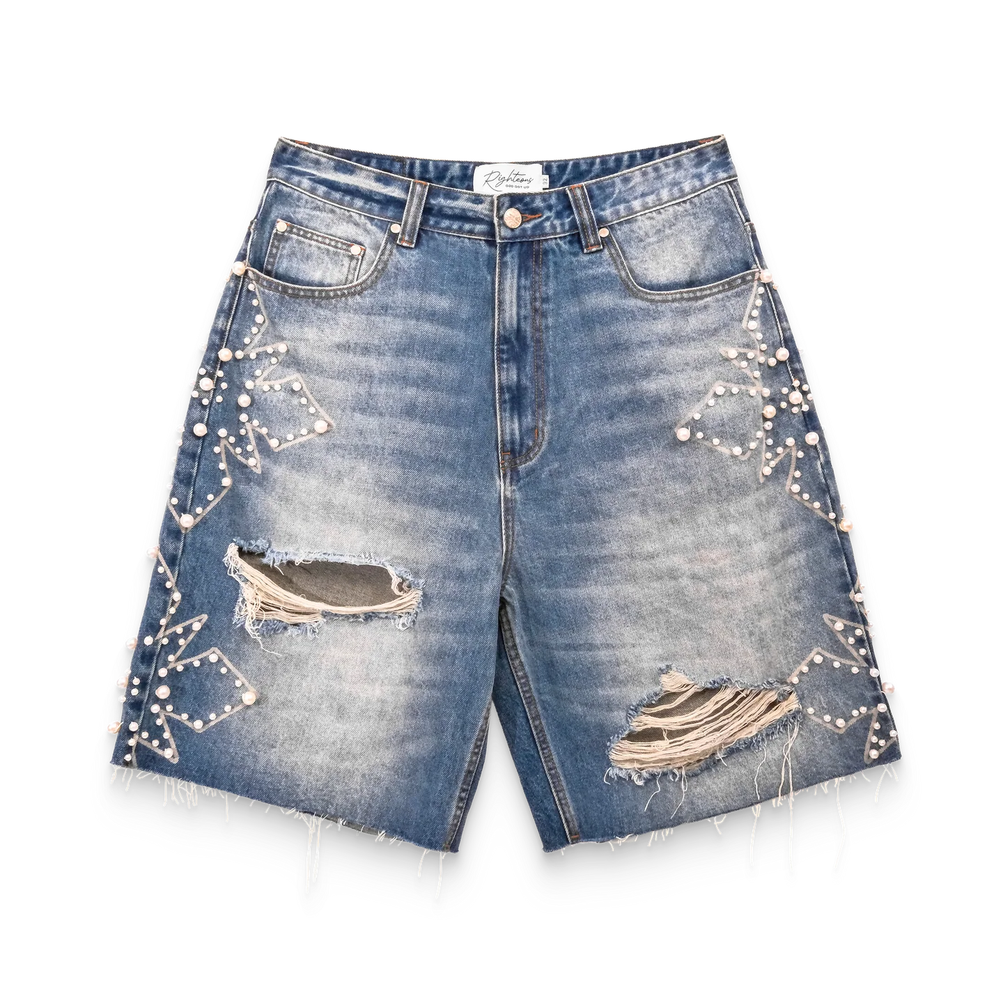 Pearl Denim Shorts