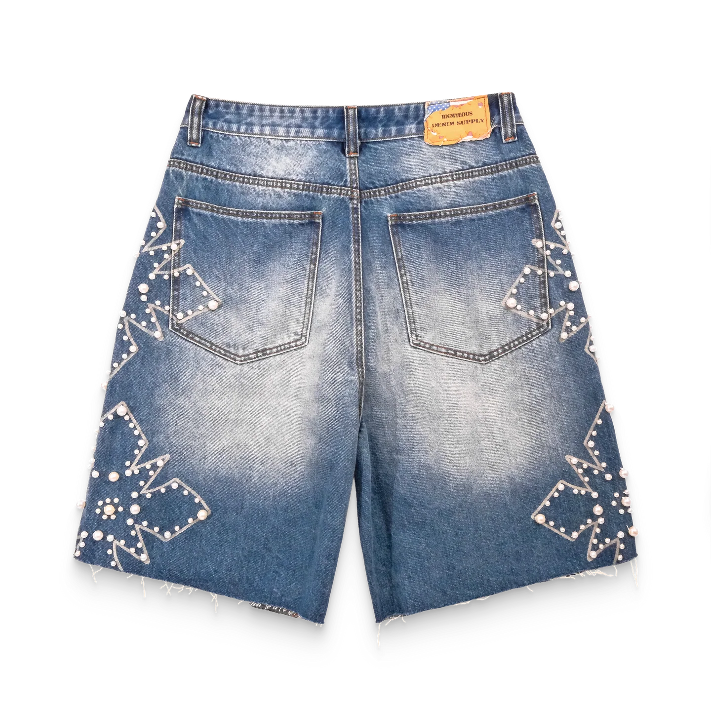 Pearl Denim Shorts
