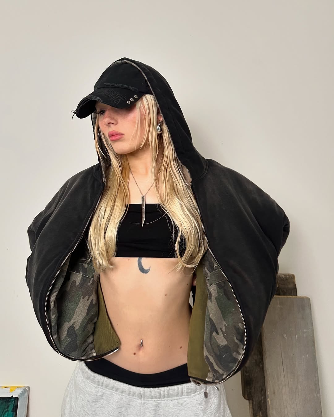 Reversible Camo Hoodie