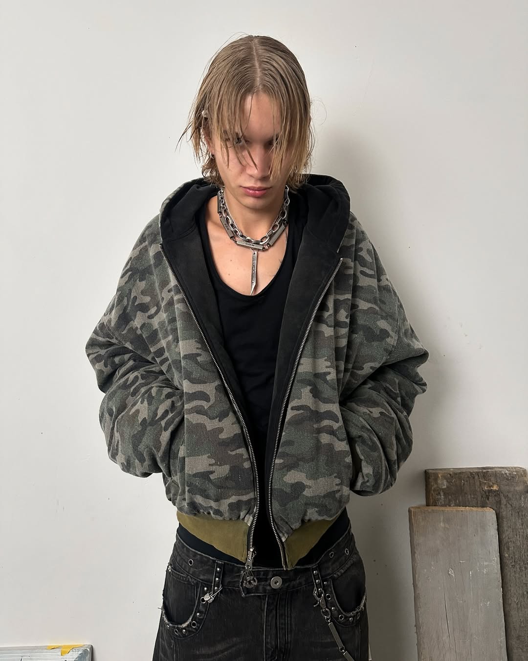 Reversible Camo Hoodie