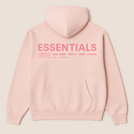 Pink Basics Hoodie