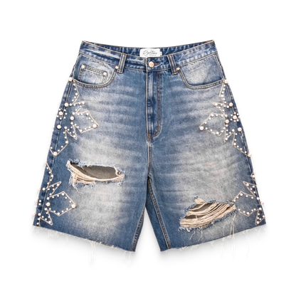 Pearl Denim Shorts