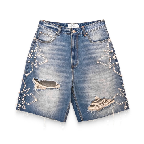 Pearl Denim Shorts