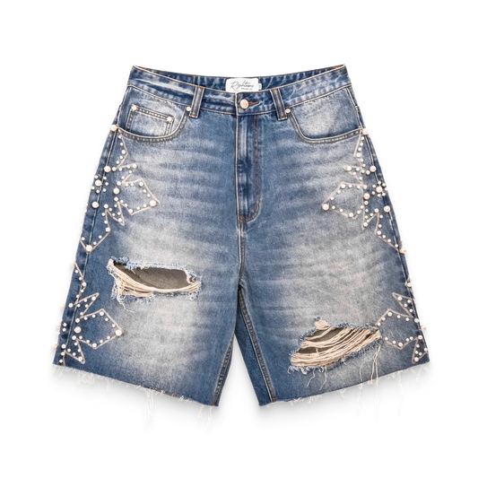 Pearl Denim Shorts