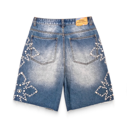 Pearl Denim Shorts