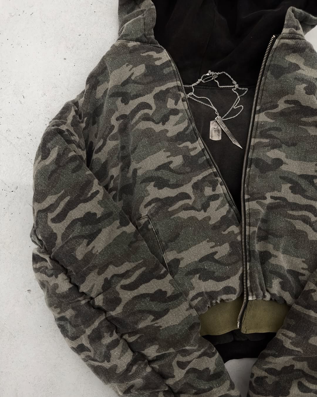 Reversible Camo Hoodie