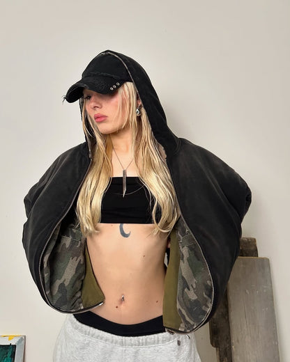 Reversible Camo Hoodie